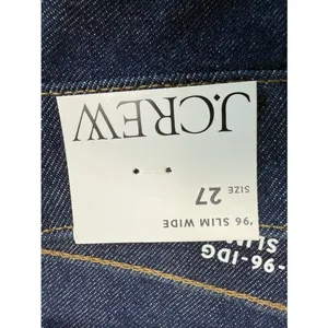 J. Crew 96 Slim Wide Dark Indigo Jeans thumbnail 12
