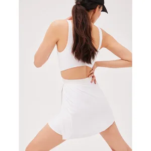 NWT Outdoor Voices Womens Size Large White Court Slim Fit Mini Dress NEW thumbnail 4