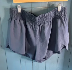 GapFit Deep Sailor Blue Women's Elastic Waist Athletic Shorts - 3” | Size XL thumbnail 1