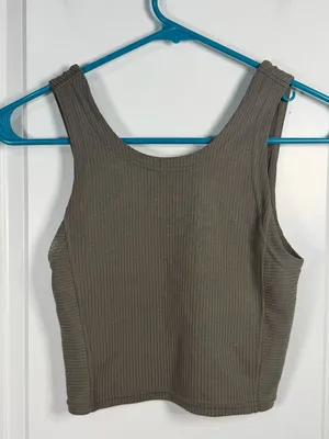 Lululemon Ribbed Softstreme Cropped Tank Top thumbnail 4