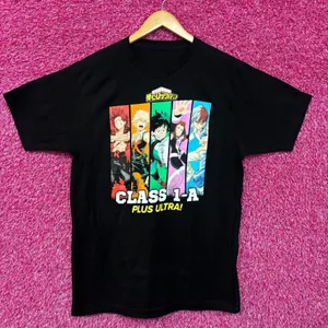 My Hero Academia Class 1a Plus Ultra Anime Tshirt size XL thumbnail 1