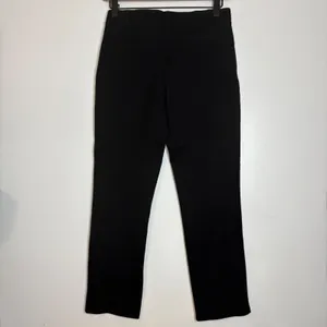 Quince Ultra Stretch Ponte Straight Leg Pants‎ Black Size S thumbnail 6