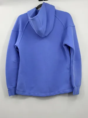 Nike Tech Fleece Windrunner‎ Hoodie Womens M Royal Pulse Blue FB8338-494 thumbnail 4