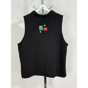 Vtg Designer Originals Studio Santa Ugly Sweater Vest 90’s Christmas Size 2X thumbnail 2