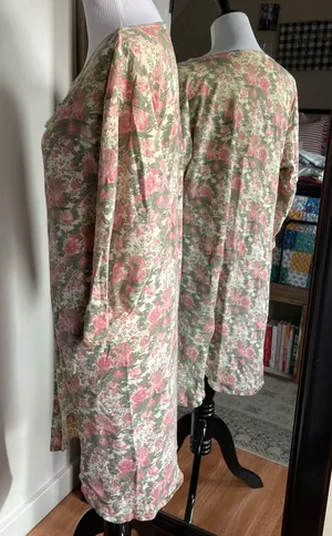 Victorias Secret Gold Label Floral Nightgown thumbnail 4