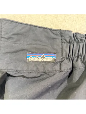 Vintage Patagonia Women’s 12 Full Side Zip Ski Snowboard Shell Pants Black Laven thumbnail 8