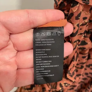 Bardot Leopard‎ Frill Cut Out Mini Dress Size 12/XL thumbnail 8