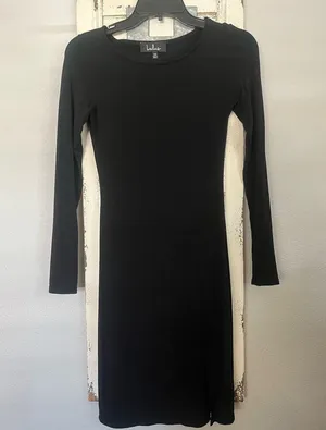 Lulus How I Wonder Black Long Sleeve Midi Dress thumbnail 5