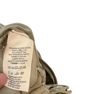 Free People Roaring Rayon Utilitarian jumpsuit Olive Green Drawstring Size‎ 4 thumbnail 14