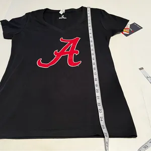 Fanatics Alabama Womens SZ Large Black Fitted Short Sleeve Shirt‎ Roll Tide NEW thumbnail 6