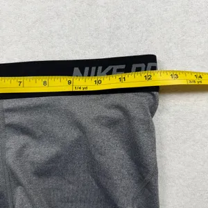 Nike Pro Compression Shorts Women’s Medium Gray Dri-FIT Training Athletic thumbnail 7