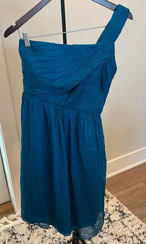 J.Crew Blue Dress Sleeveless. Size 4 thumbnail 1