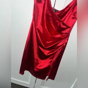 These Three Boutique Red Mini Dress thumbnail 4