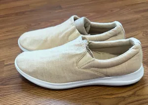 Merinos Slip On Sneakers Merino Wool Comfort Shoes Beige 12 thumbnail 1