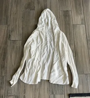 GAP White Hooded Cardigan Sweater thumbnail 1