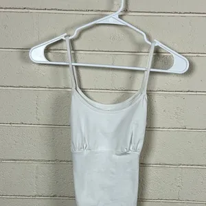 Brandy Melville John Galt White Lace Up Back Tank one size thumbnail 8