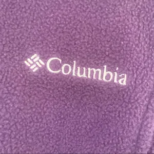 Columbia purple full zip fleece Small thumbnail 3