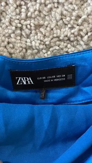 ZARA Halter Satin Top thumbnail 3