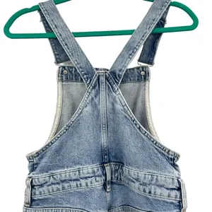 Free People Shelby Denim Overalls Blue Wash‎ Size 27 thumbnail 8