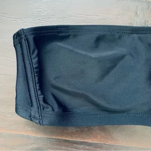 NWT Xhilaration Women's Black Bandeau Bikini Top | Size: XS thumbnail 3