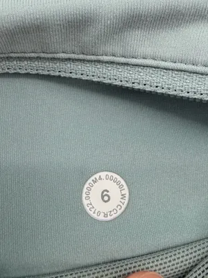 Lululemon Speed Up Low Rise Shorts 2.5 Size 6 Diamond Dye‎ Silver Blue thumbnail 7