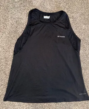 Columbia Women's Omni-Wick Athletic Tank Top Black Size XL thumbnail 1