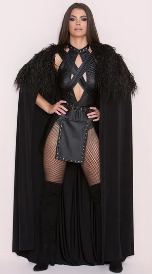 NEW Yandy Premium Sexy Northern Queen Medieval Warrior Costume Size Medium thumbnail 1