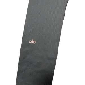 Alo Yoga Dark Green Ribbed Leggings thumbnail 3