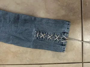 Citizens of Humanity COH x Free People high rise straight leg jeans thumbnail 6