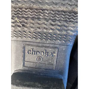 Chooka Plush Chelsea Black Women Size 8 Rain Boots Faux Fur Lined Waterproof thumbnail 6