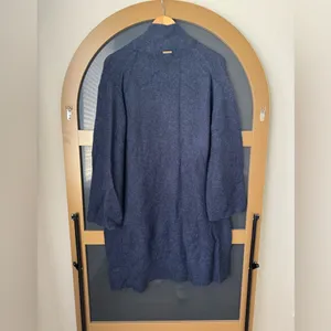 Michael Kors Women's True Navy Cardigan Sweater - Size L thumbnail 8
