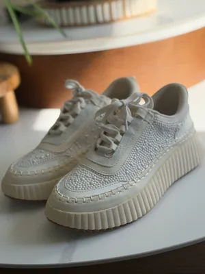 Mi.iM California White Pearl Platform Sneakers Women’s Size 9 New Without Box thumbnail 3