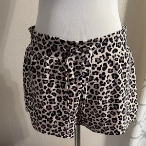 Leopard Print Women's swimming Shorts Brown Size L thumbnail 6
