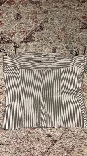 Zara striped tube top thumbnail 3