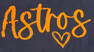 Womens medium Houston Astros tshirt thumbnail 3