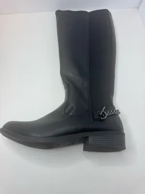 Nautica Ridgeland Black Riding Boots Size 8 thumbnail 3
