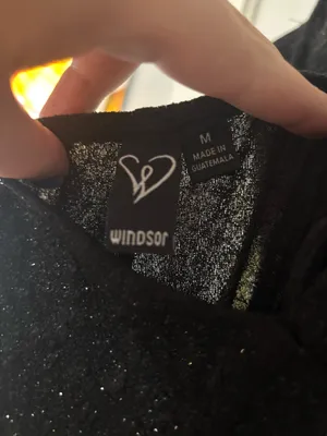 Sparkly Windsor Dress Black Formal thumbnail 4