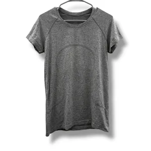 Lululemon Swiftly Tech Short Sleeve Activewear Shirt in Gray/Slate Sz 10 thumbnail 3
