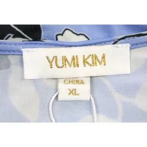 NEW Yumi Kim Maternity XL Hold Tight Dress Wonderful Life Blue‎ Floral Stretchy thumbnail 9