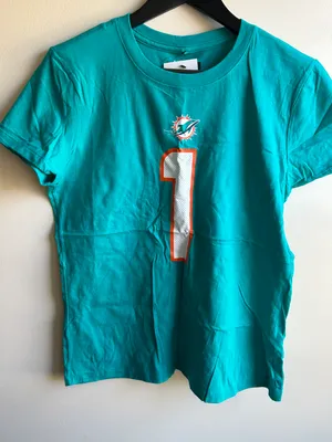Nike Dolphins Football T-Shirt thumbnail 1