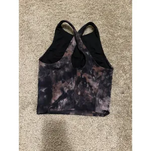 Lululemon Key To Balance Tank Top Size 4 Diamond Dye Graphite Grey Pink Pastel thumbnail 5