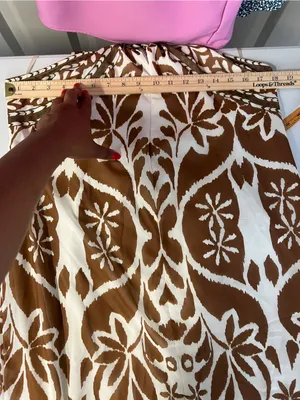 Anthropologie Vineet Bahl Boho Printed Halter‎ Maxi Dress Size M thumbnail 15