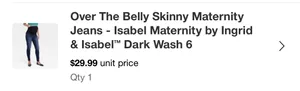 Isabel Maternity Jeans thumbnail 5