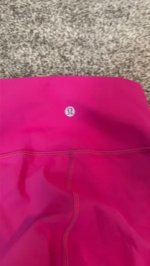 Raspberry Lululemon Leggings Align 25" thumbnail 2