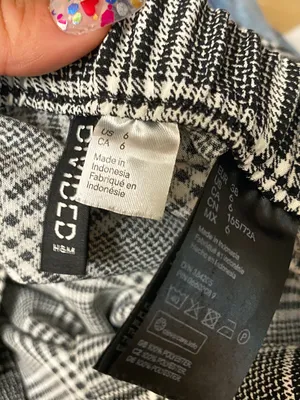 H&M Plaid Pants thumbnail 4