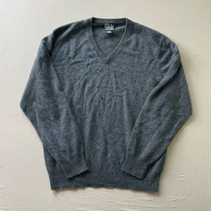 Vintage JoS. A. Bank V-Neck Cashmere Sweater thumbnail 1