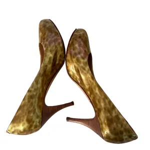 Giuseppe Zanotti Patent Leather Heels Animal Print Pumps Women's‎ Size 38 US 8 thumbnail 4