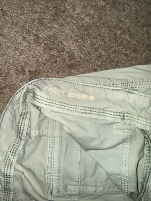 American Eagle light green-creme cargo pants thumbnail 5