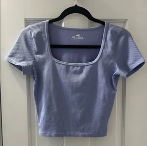 Hollister Purple Baby Tee thumbnail 1