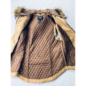 Goode Rider Equestrian Vest Womens Medium Removable Faux Fur Hood‎ Full Zip thumbnail 6